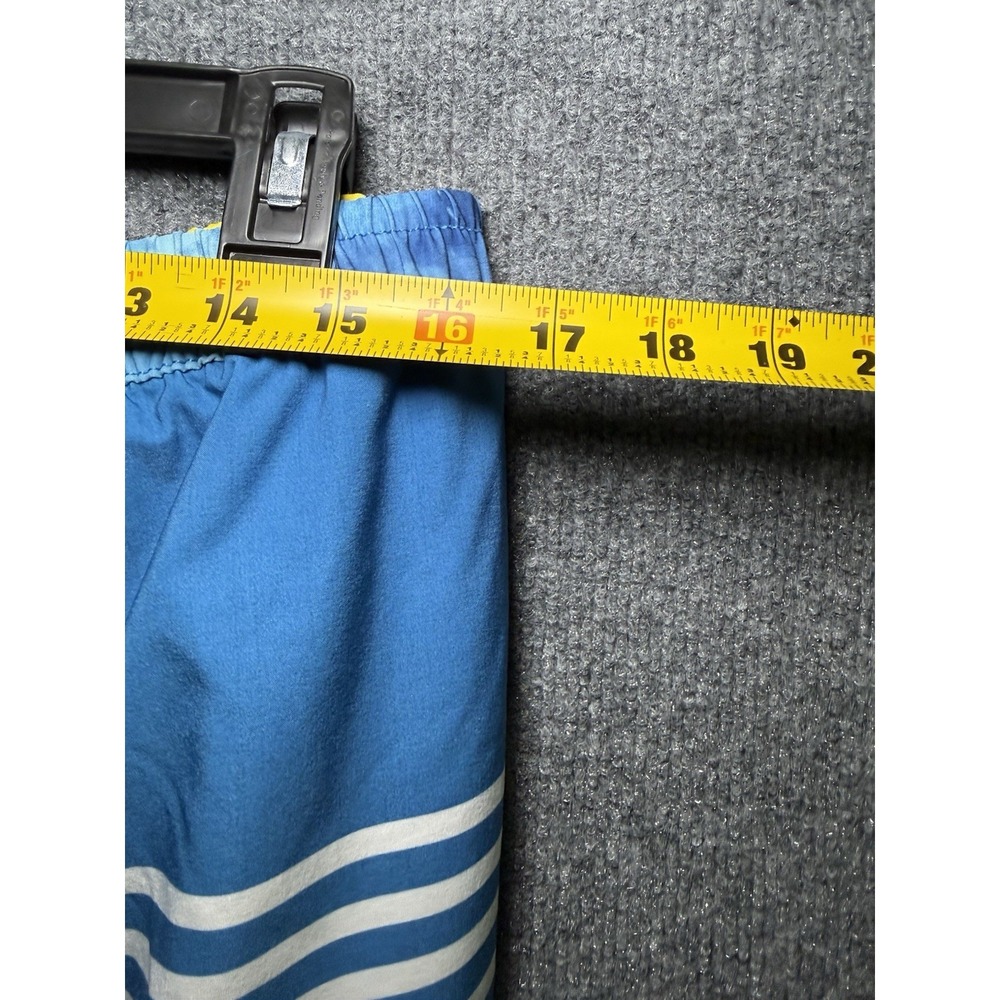 Banana Boat Trunks Mens Large UPF 50 Blue/Yellow Fast Dry Swim Shorts - Picture 7 of 8